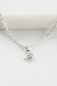 Initial Necklaces | Silver