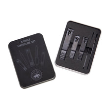 Load image into Gallery viewer, Black 5-piece Manicure Set
